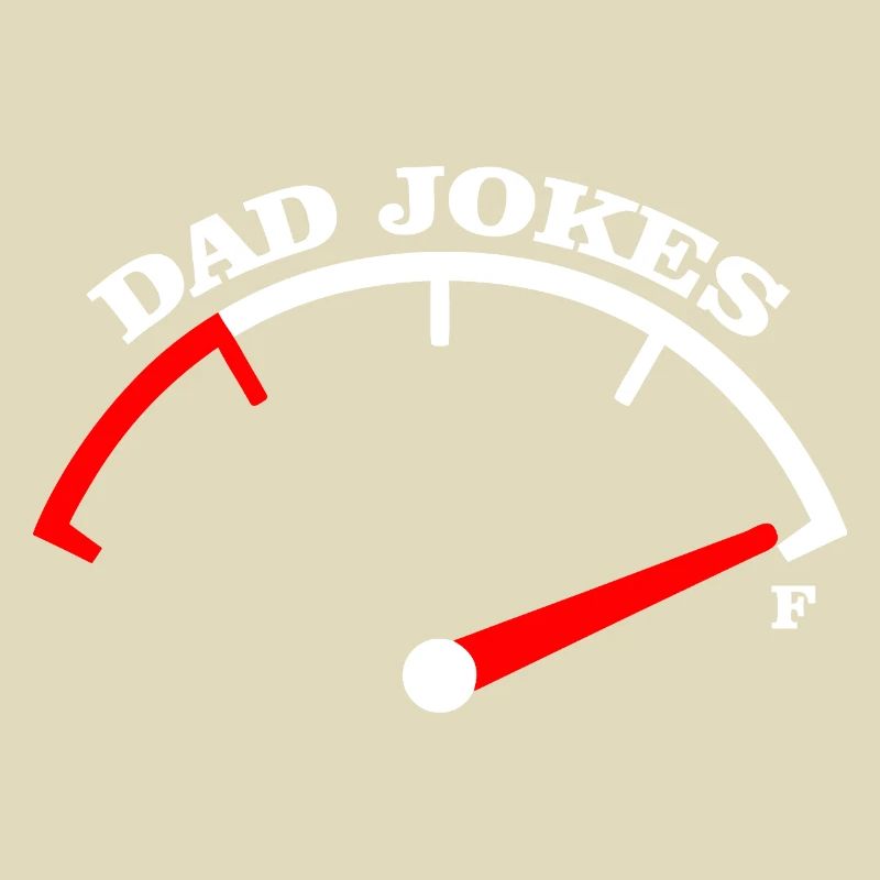 Papa-Witze Meter-Abschlag-Design