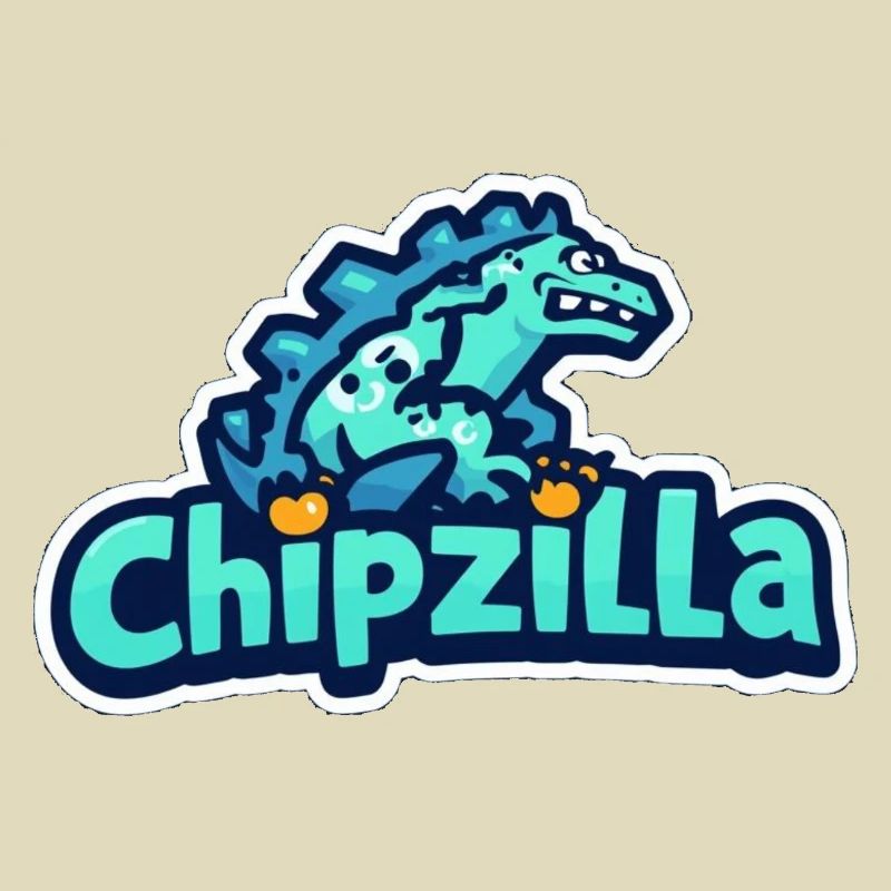 Chipzilla Dino Tee