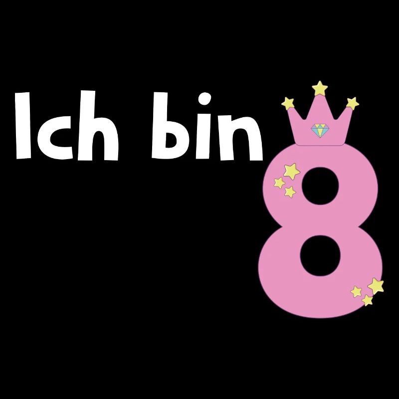Ich bin schon 8 Mädchen 8 Jahre alt
