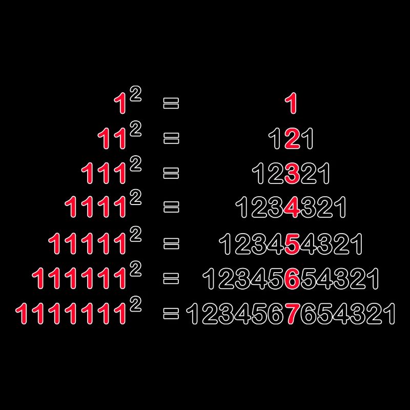 PAY PALINDROME 1x1 HIGH TWO GIFT 1^2