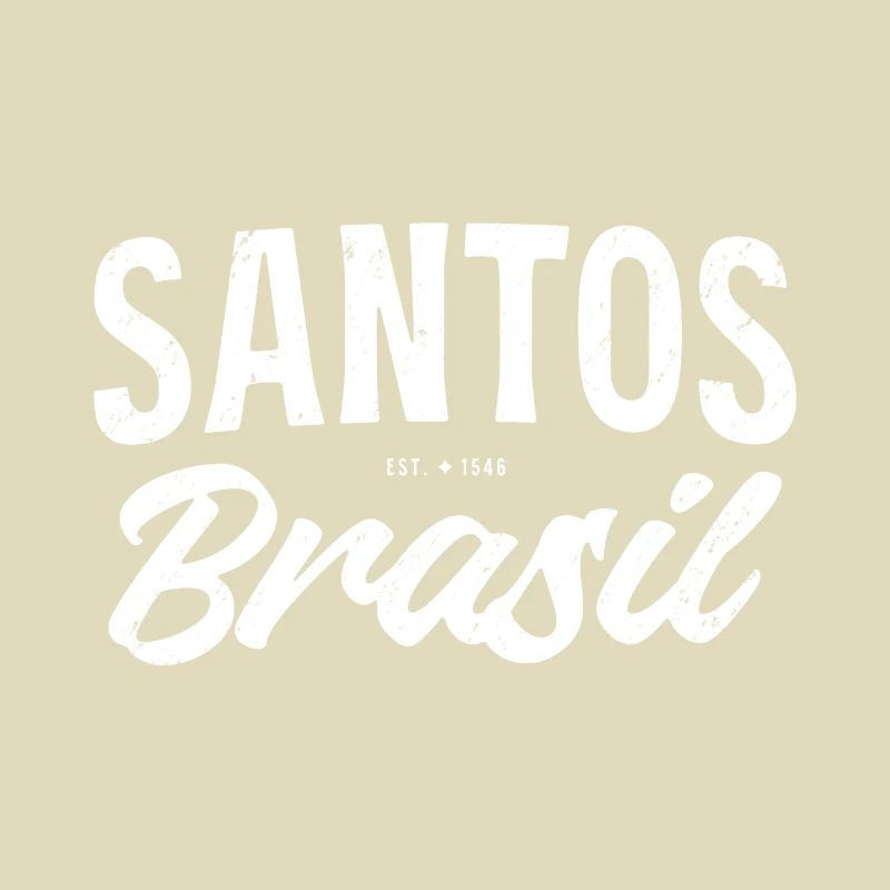 Santos Brasil Lettering