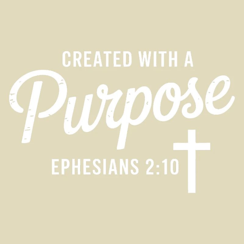 Purposeful Script Cross Ephesians 2:10
