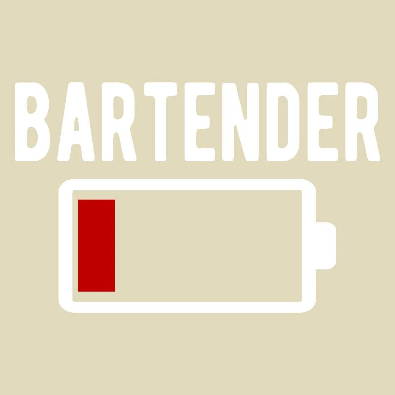 Bartender Charging Low Battery Funny