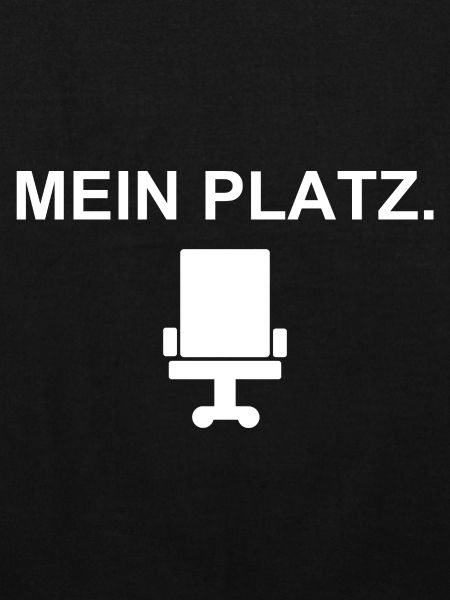Mein Platz – Bürostuhl-Statement