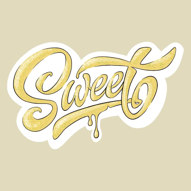 Conception de typographie Sweet Script