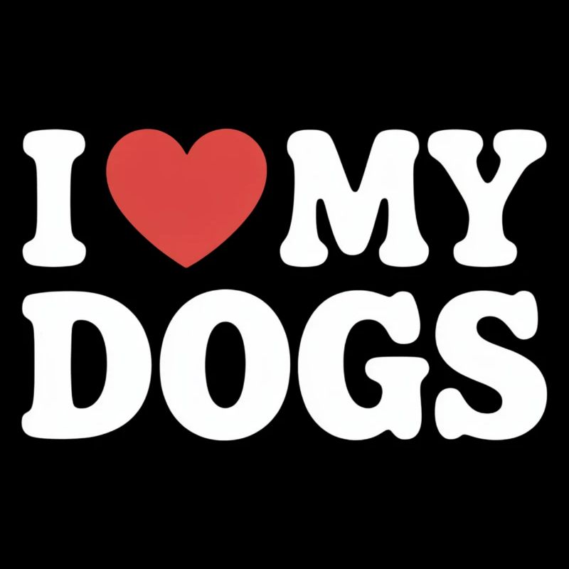 J’aime l’amour de mon chien