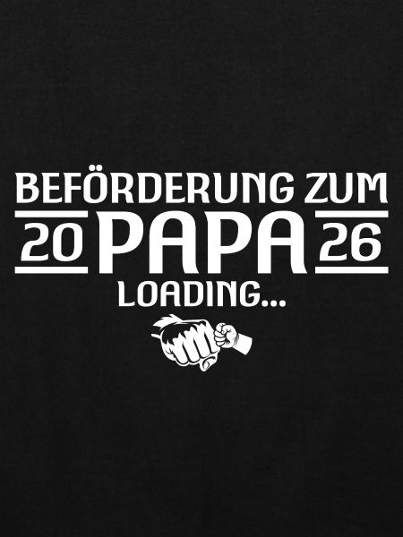 Papa 2026 loading Schwangerschaftsverkündung