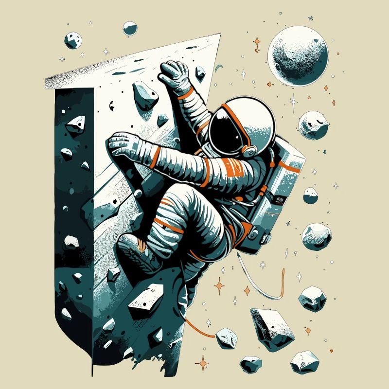 Astronaute de bloc Astronaute Astronaute Cadeau