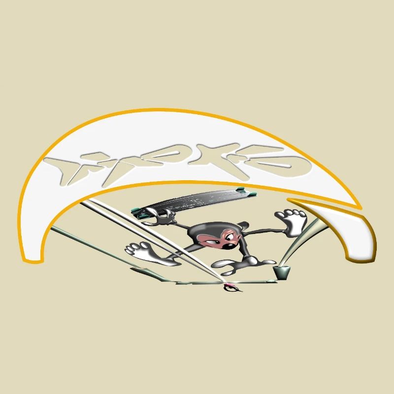 Active kiter with dynamic trajectory