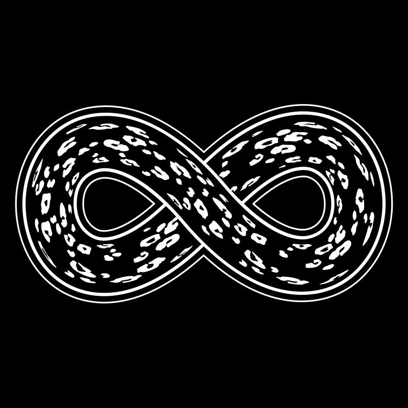 Leopard Infinity with Double Border