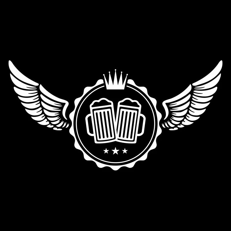 Bier Flügel Emblem