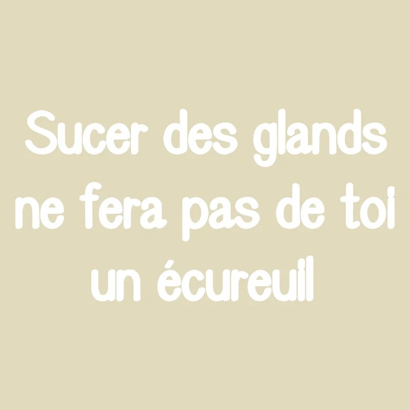 Das Lutschen an Eicheln wird dich nicht zum Eichhörnchen machen