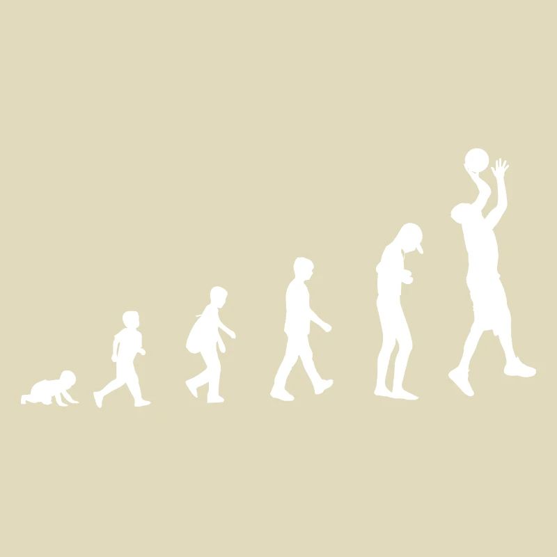 Evolution de bébé à basketteur / Sport