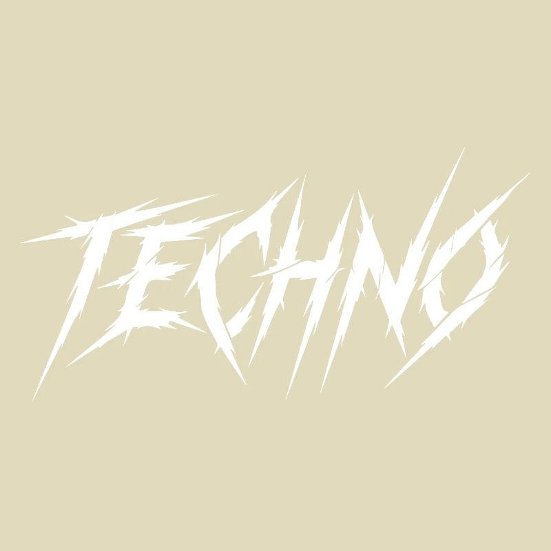 Sharp Techno Typeface