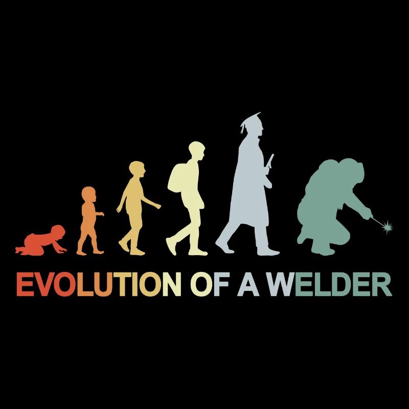 Vintage Welding Evolution