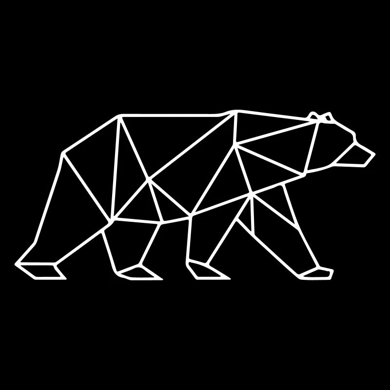 Bear Polygon Icon