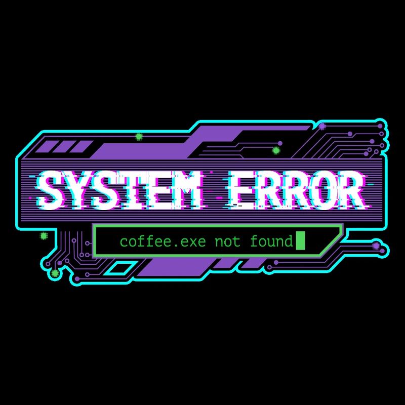 System Error – coffee.exe not found