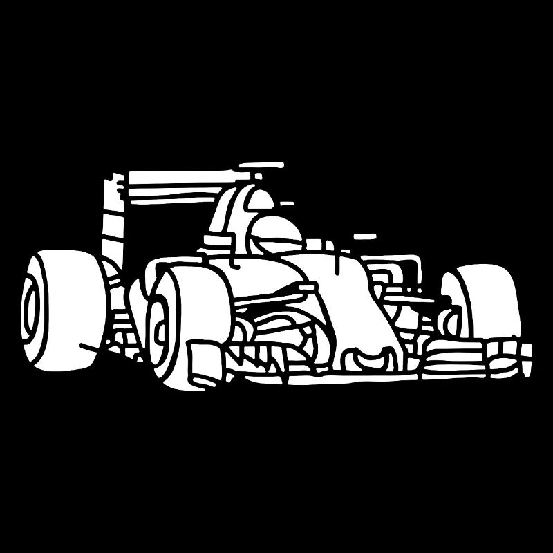 Présents de la course de voitures de formule Équipe de pilotes Kids Lui