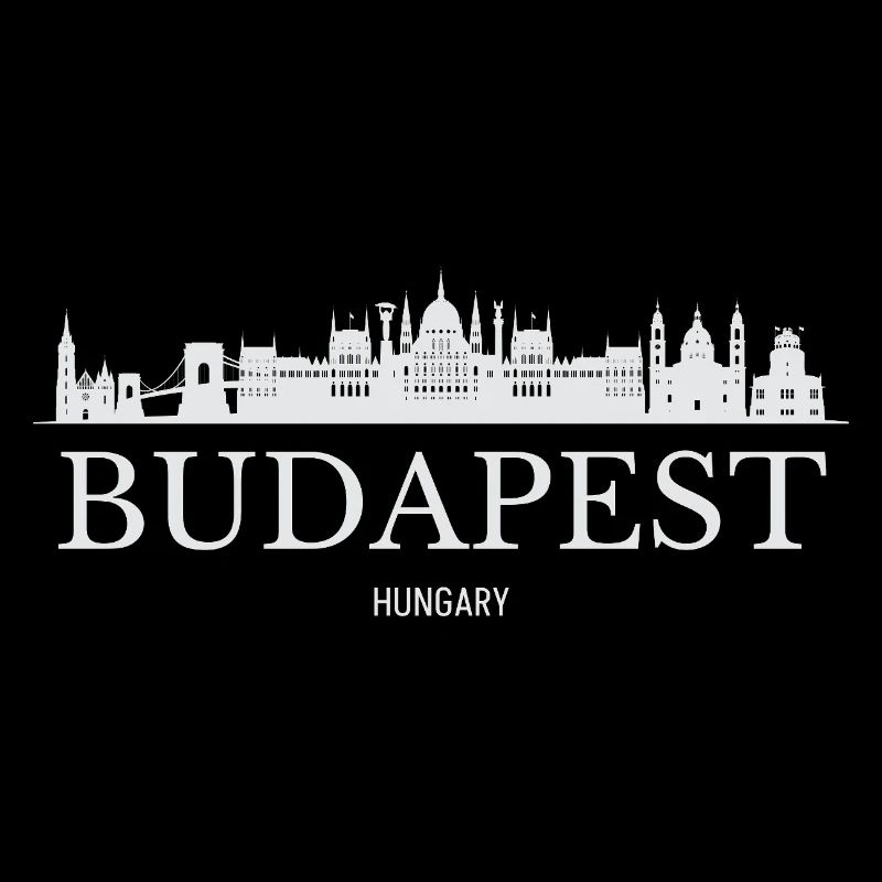 Budapester Skyline, Budapest, Ungarn
