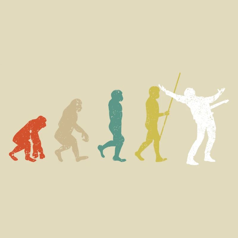 Vintage evolution guitar player