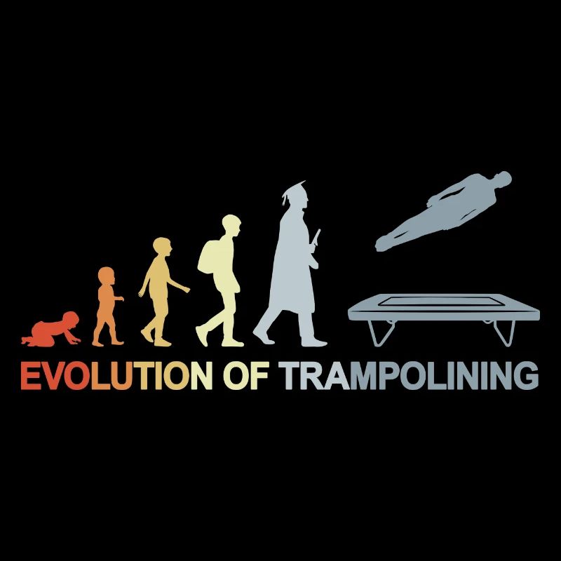 Vintage Trampoline Jumper Evolution
