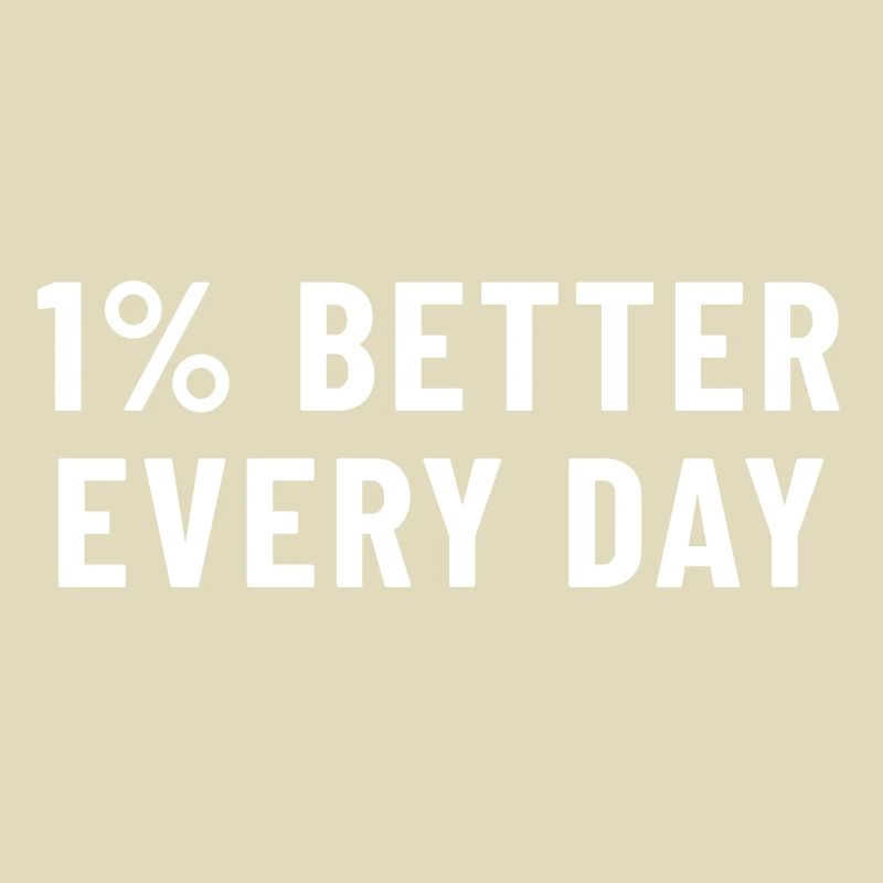 1 % mieux chaque jour