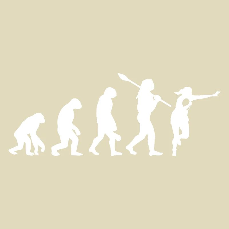 Evolution des Mannes Rugbyspieler-Silhouette