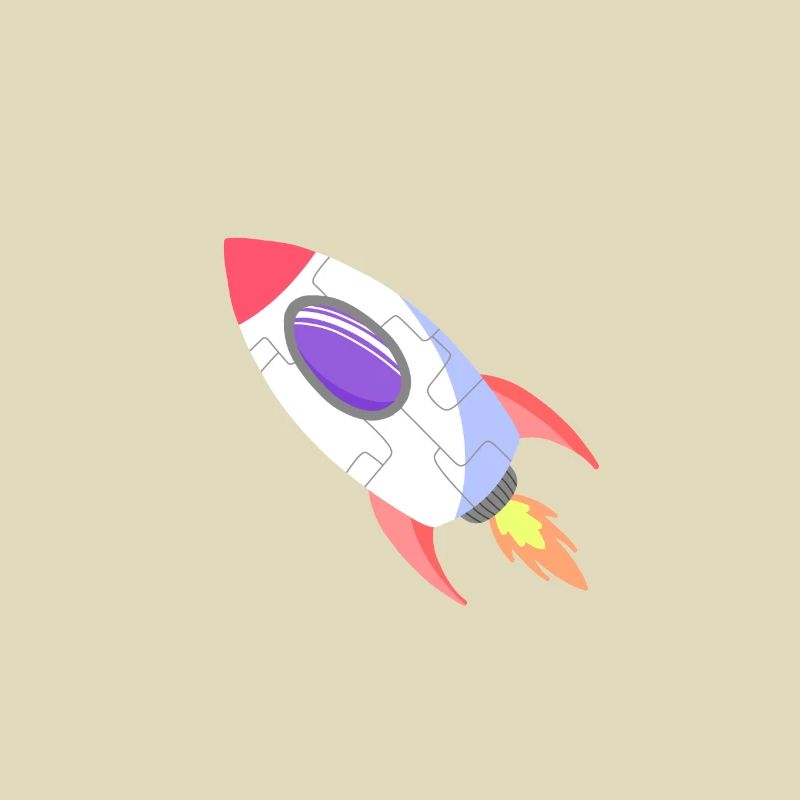 Space Rocket Pop Comic