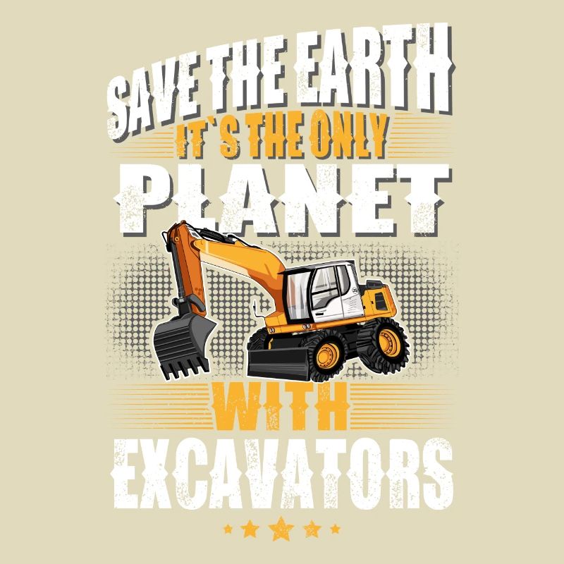 Excavator operator excavator operator