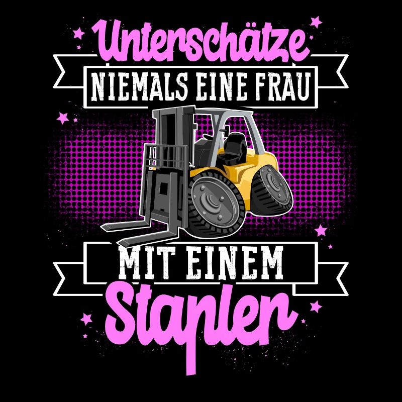 Staplerfahrerin