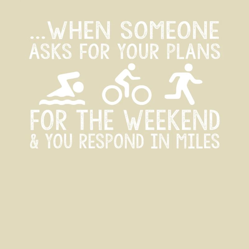When someone asks about your triathlon