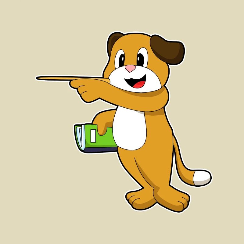 École de bâtons pointeurs pour enseignants chiens