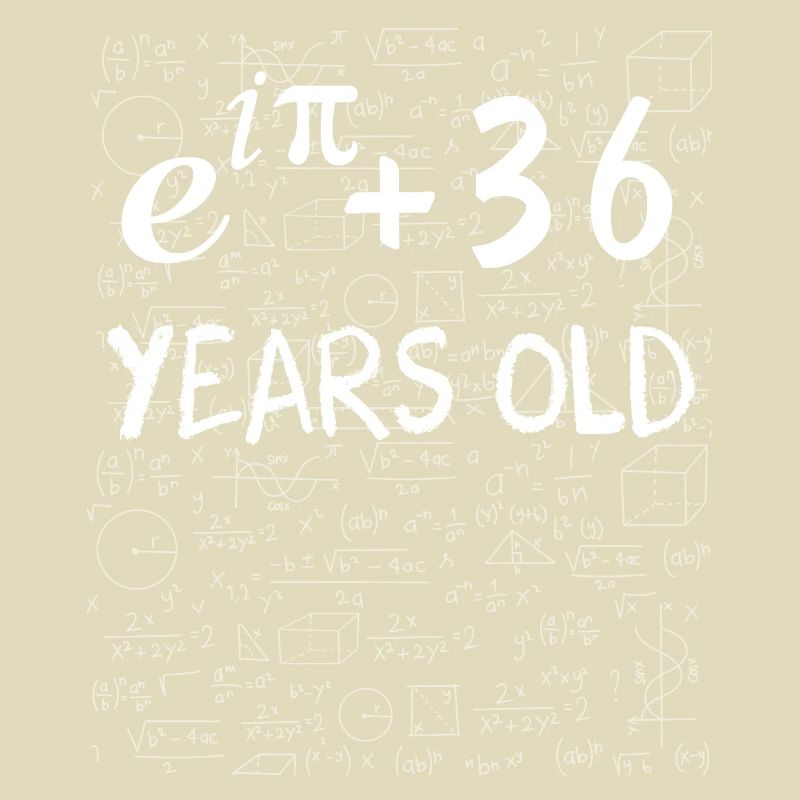 35e anniversaire 35 ans Euler Identité cadeau math