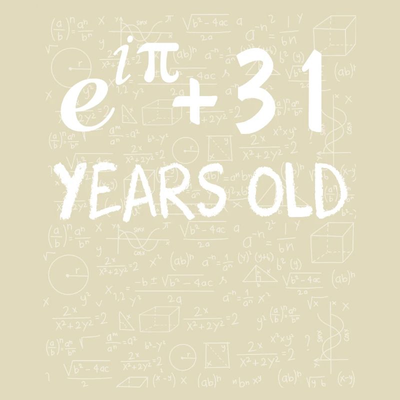 30th birthday 30 years Euler Identity math gift