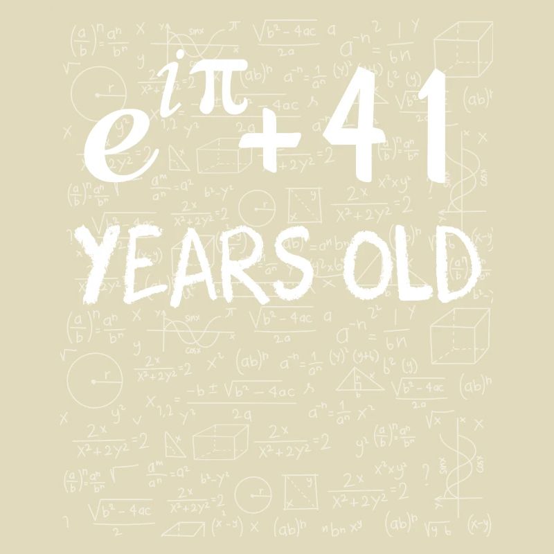 40th birthday 40 years Euler Identity math gift