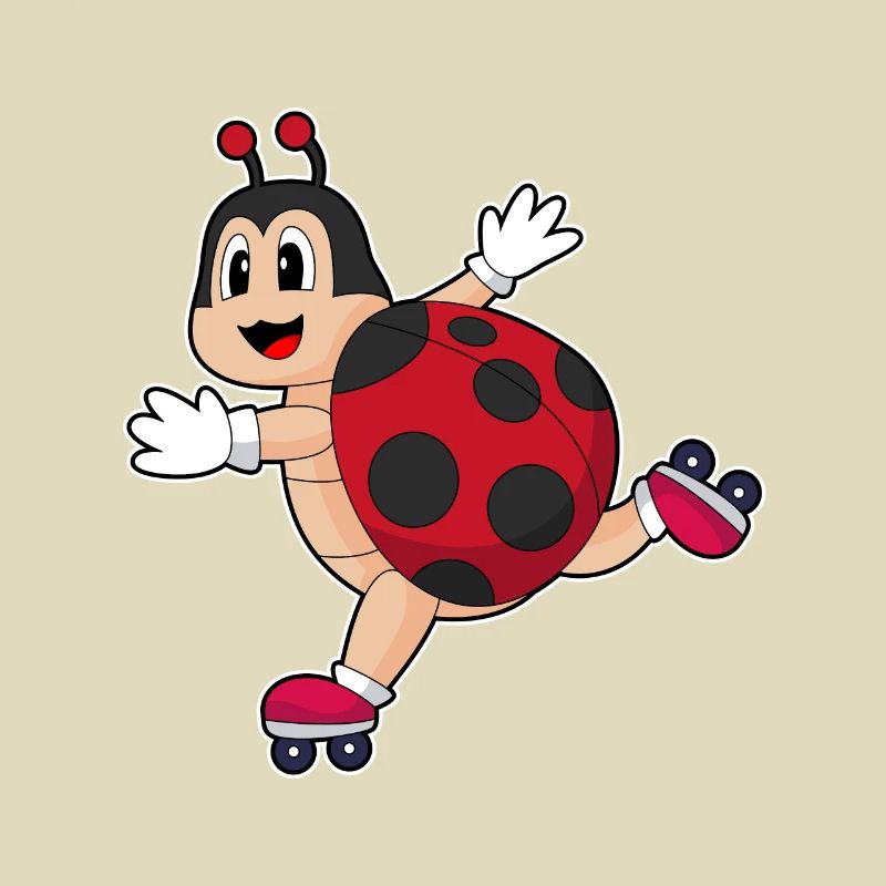 Ladybug Inline skating Inline skates