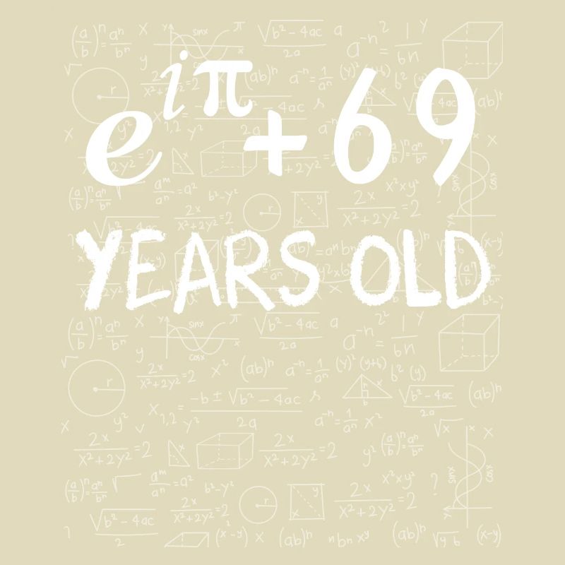 68th Birthday 68 Years Euler Identity Math Gift