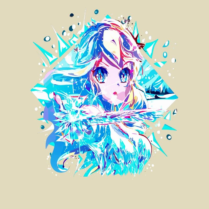 Anime Snow Queen Ice Princess