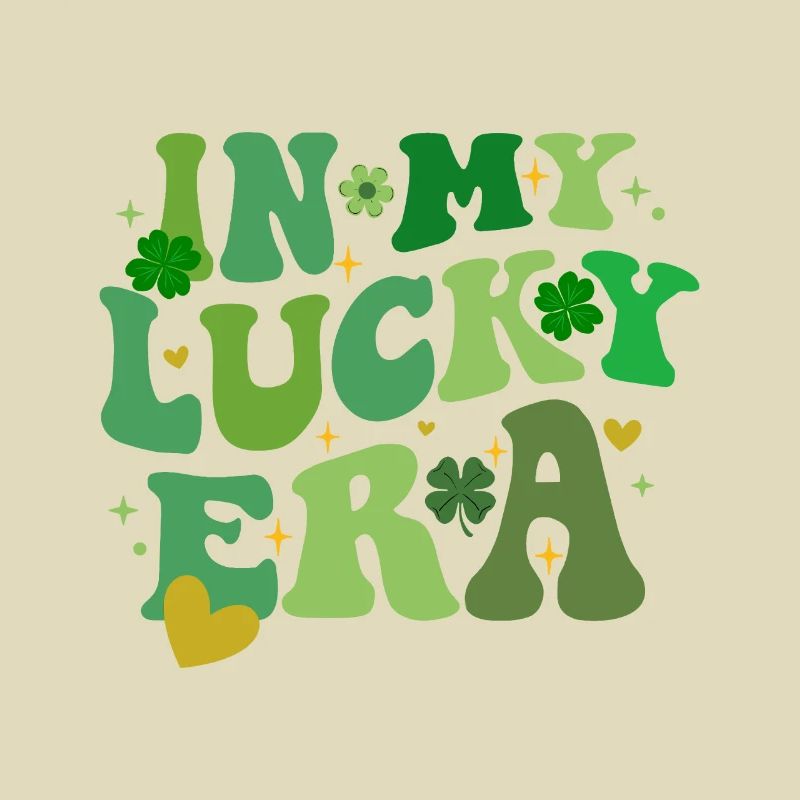 Dans mon ère chanceuse, le trèfle de la Saint-Patrick