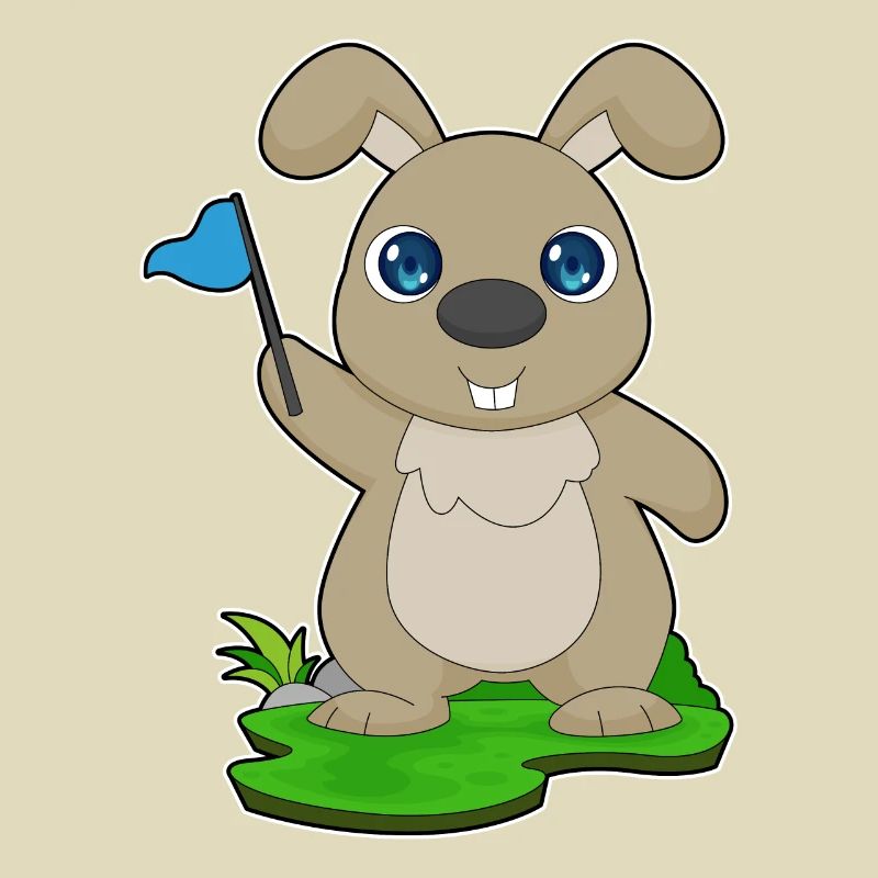 Drapeau du lapin