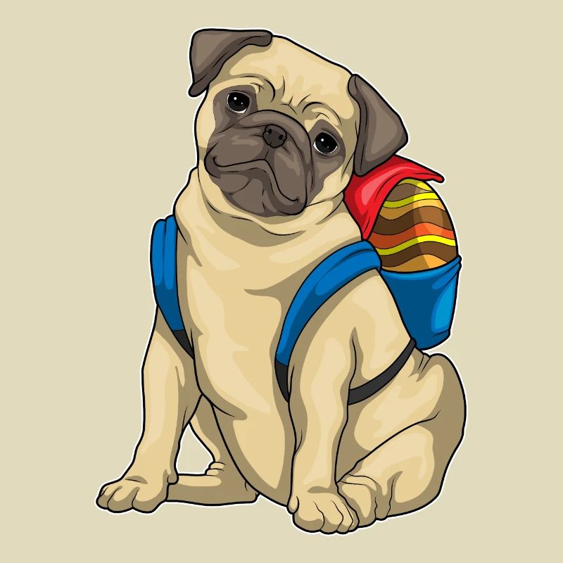 Pug Easter Student