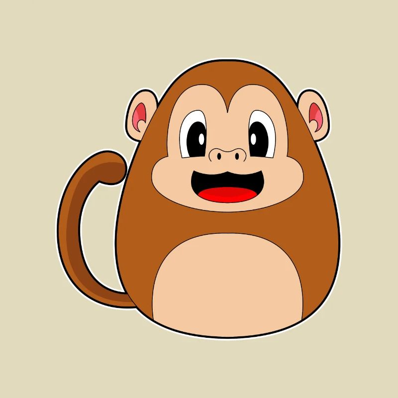 Monkey Easter Easter Egg