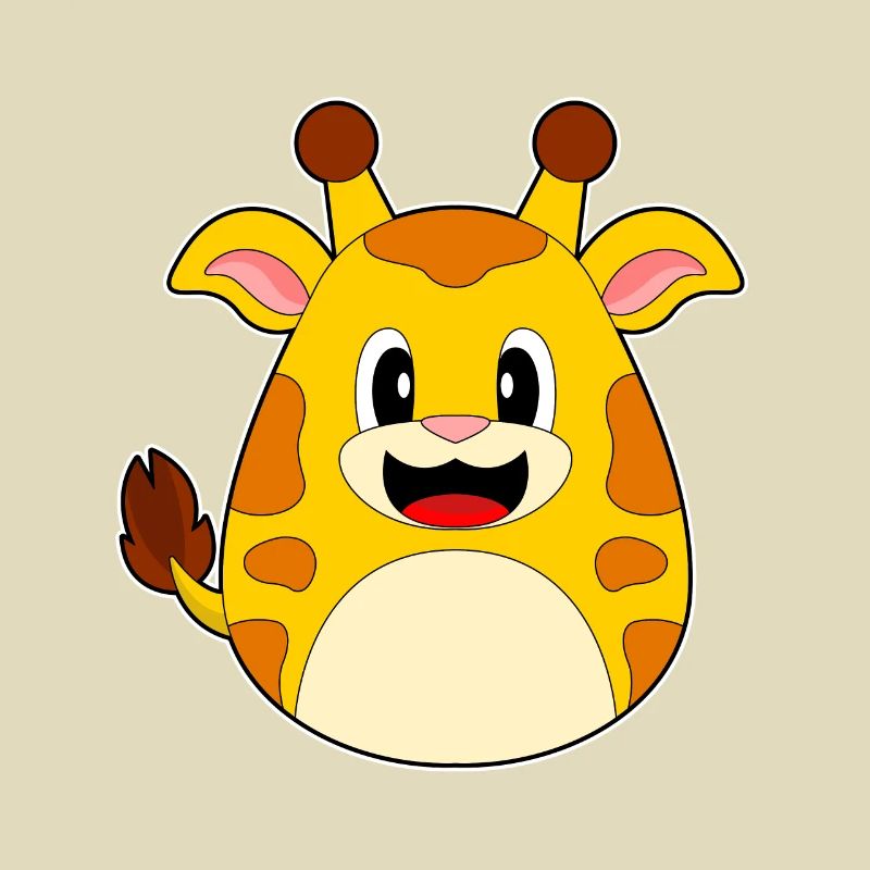 Giraffe Easter Easter Egg