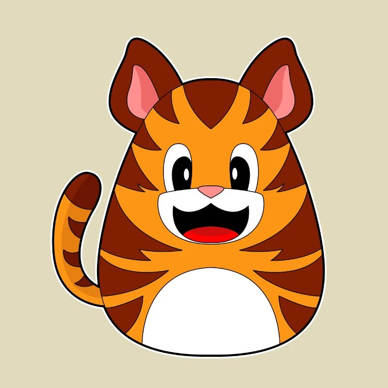 Tiger Easter Easter Egg