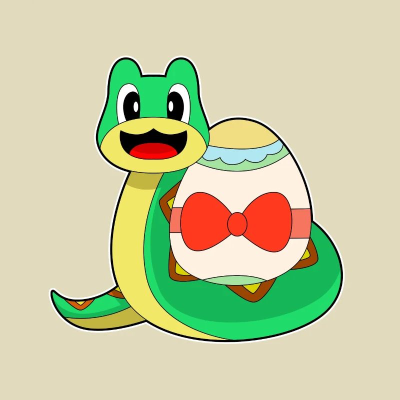 Snake Easter Easter Egg