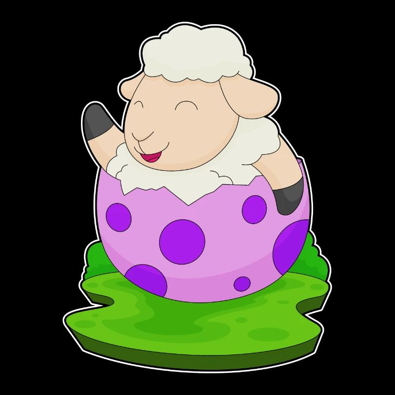 Sheep Easter Easter Egg