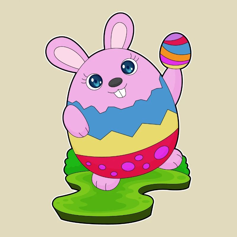 Bunny Easter Easter Egg