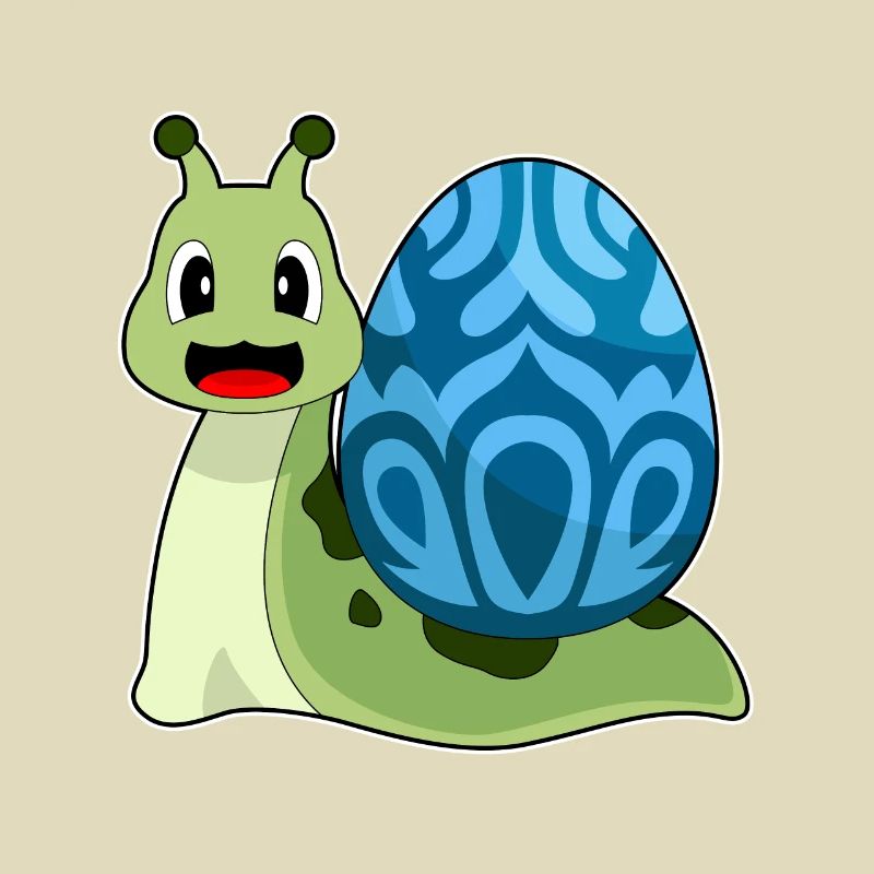 Snail Easter Easter Egg