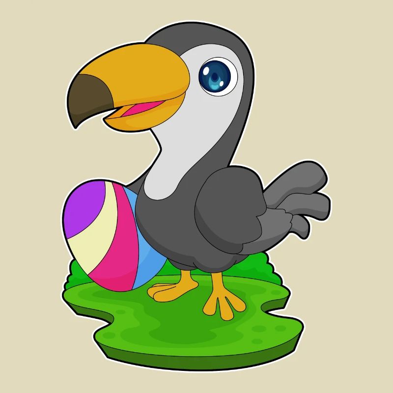 Toucan Easter Easter Egg