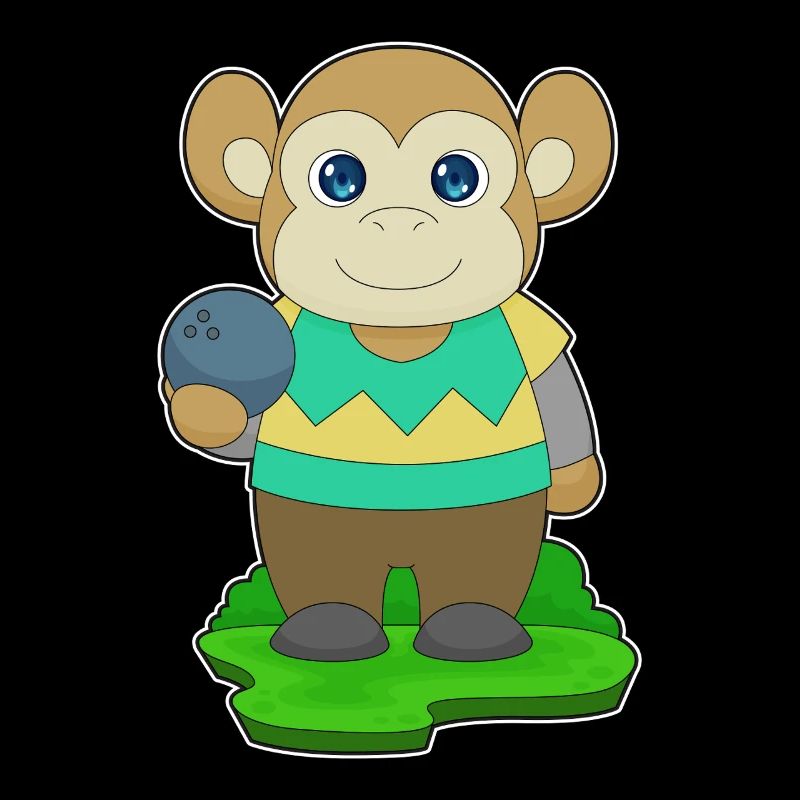 Monkey Bowling Boule de bowling